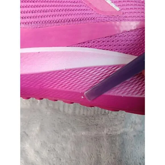 Nike Air Zoom Pegasus 40 Women’s 9 Pink White Running Shoes - Picture 8 of 12